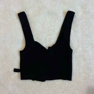 Urban Outfitters Black Crop Top